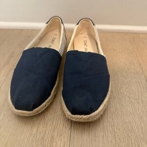 Women's Toms, Alpargata Rope Recycled Espadrille Slip-On women’s size 8